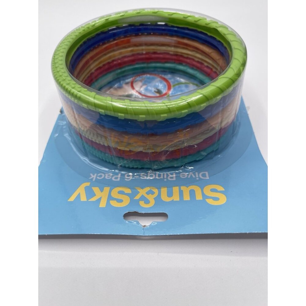 Sun And Sky Diving Rings 6 Rings Total Pool - Picture 3 of 4